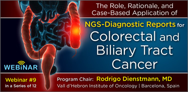 NGS Diagnostic Reports for Colorectal and Biliary Tract Cancer
